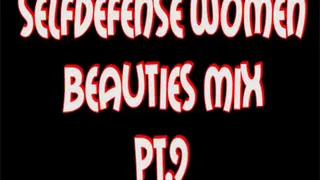 Selfdefense women fighting beauties mix 9