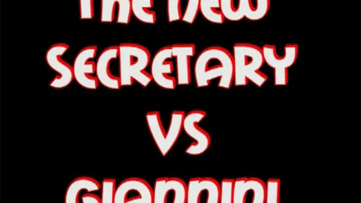 THE NEW SECRETARY VS GIANNINI, starring Rosy