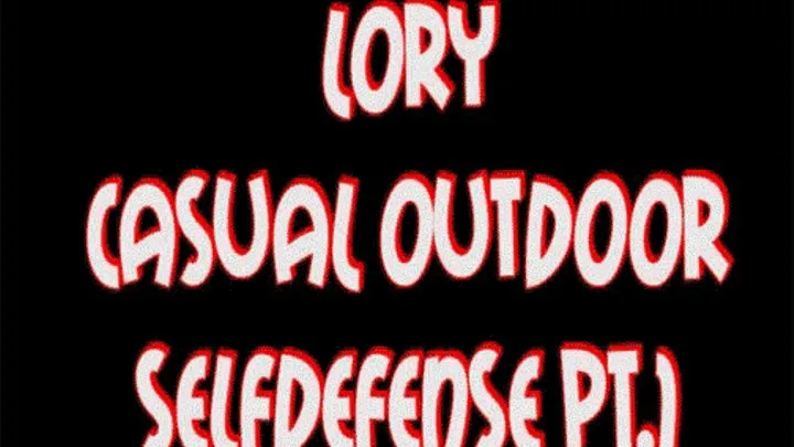 Lory casual outdoor pt.1