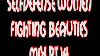 Selfdefense women fighting beauties mix 14