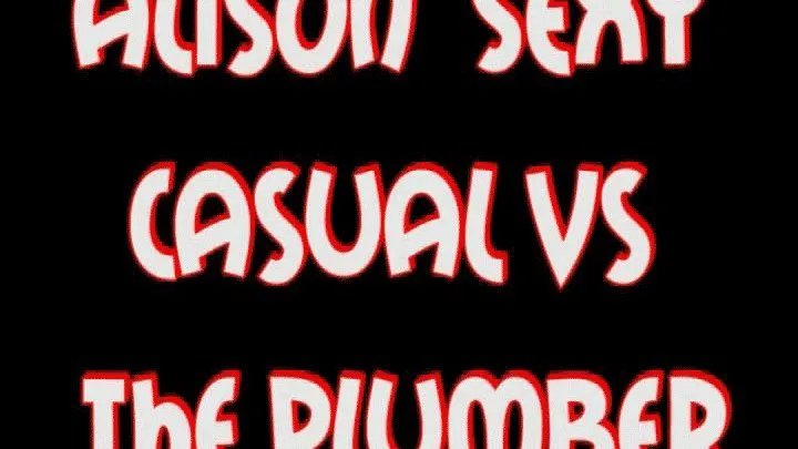 Alison elegant casual vs the plumber