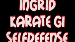 Ingrid karate gi selfdefense