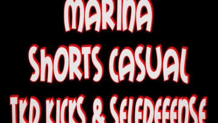 Marina shorts casual tkd selfdefense