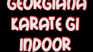 Georgiana karate gi indoor