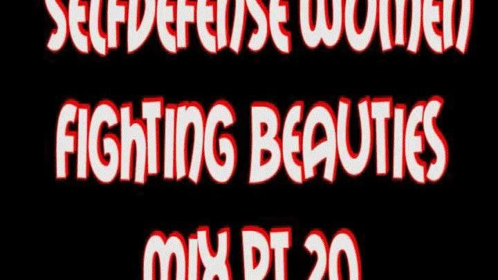 Selfdefense women fighting beauties mix 20