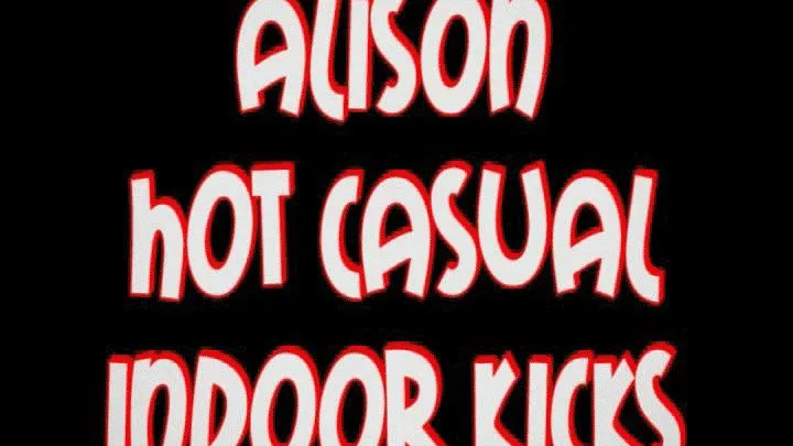 Alison shorts casual indoor tkd kicks