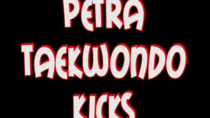 Petra tkd kicks