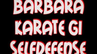 Barbara karate gi selfdefense