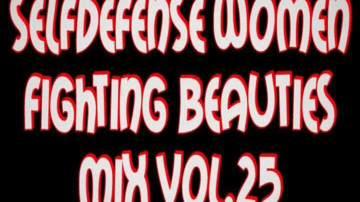 Selfdefense women fighting beauties mix 25