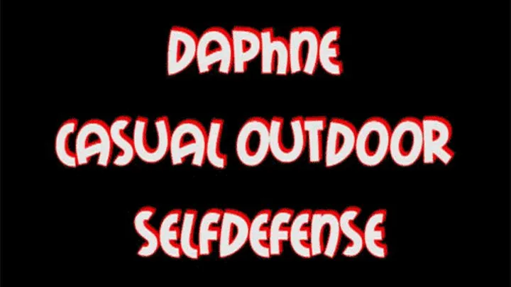 Daphne casual outdoor selfdefense