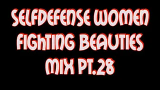 Selfdefense women fighting beauties mix 28