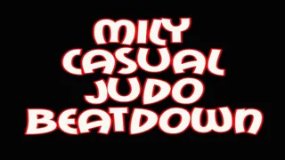 Mily casual judo beatdown