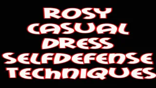 Rosy casual dress selfdefense techniques
