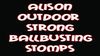 Alison outdoor strong ballbusting stomps