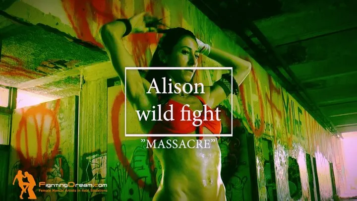 Alison Wild fight