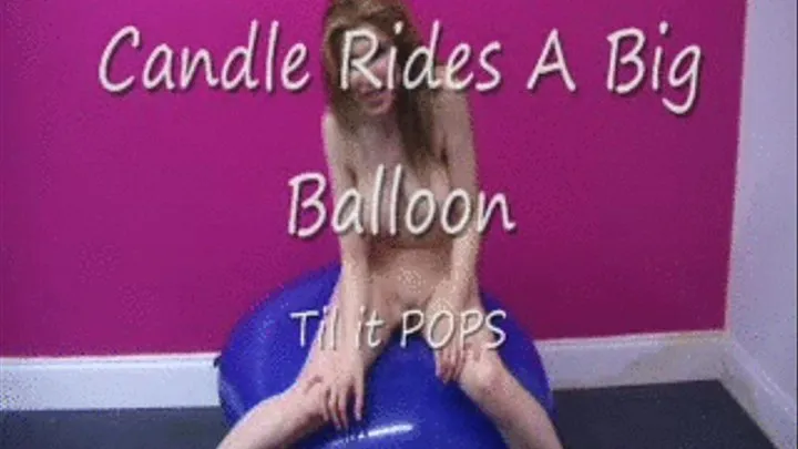 Candle Boxxx Rides A Huge Balloon