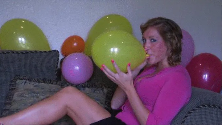 Taylor Blows Her First Balloons Quicktime