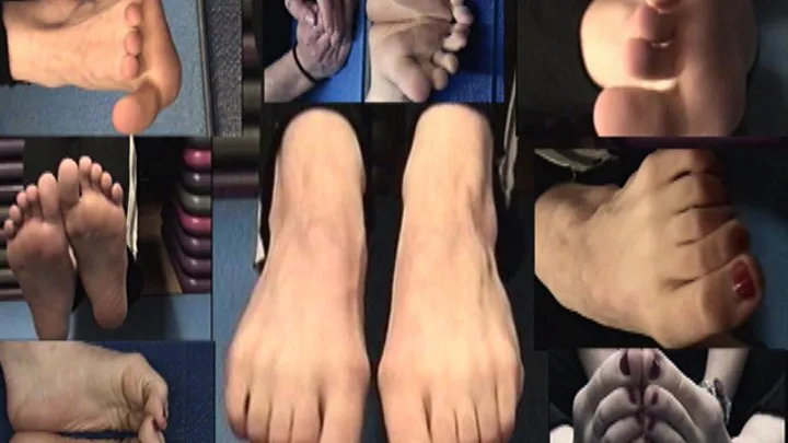 Double-Jointed Blond Toes Pt. 3 HQ