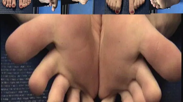 Double-Jointed Blond Toes Pt. 2 HQ