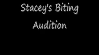 Staceys Biting Audition