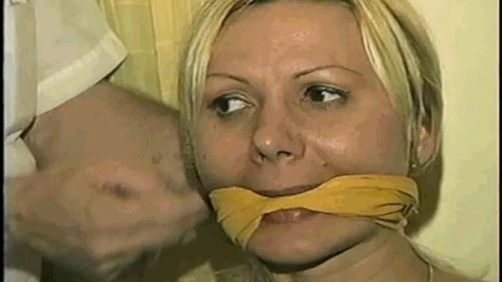 29 Yr OLD SEXY ROMANIAN GAGGED WITH 5 DIFFERENT GAGS