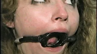 24 YR OLD HOMELESS SHELTER WORKER  IS HOME MADE RING-GAGGED, MOUTH STUFFED & TIT TIED