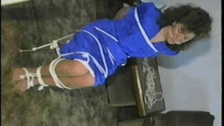 21 YR OLD COLLEGE STUDENT TIED TO A CHAIR & CLEAVE GAGGED WITH AN ACE BANDAGE