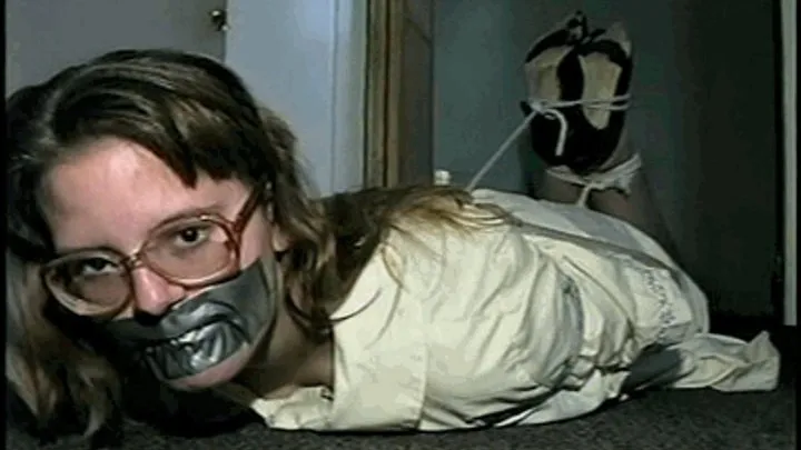 2nd GRADE SCHOOL TEACHER GETS MOUTH STUFFED, DUCT TAPE GAGGED, CLEAVE GAGGED, HANGAGED, BLNDFOLDED AND HOG-TIED
