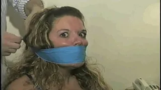 BBW IS GAGGED WITH 9 DIFFERENT GAGS