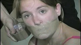 24 Yr OLD CRAFTER IS MOUTH STUFFED, HAND GAGGED, WRAP TAPE GAGGED, BAREFOOT, BALL-TIED & HOG-TIED