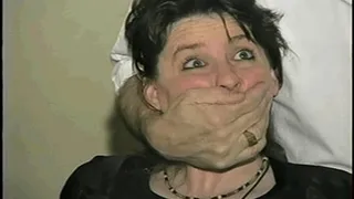 Unruly Brat Gets Hog-Tied, Gagged And Held Hostage