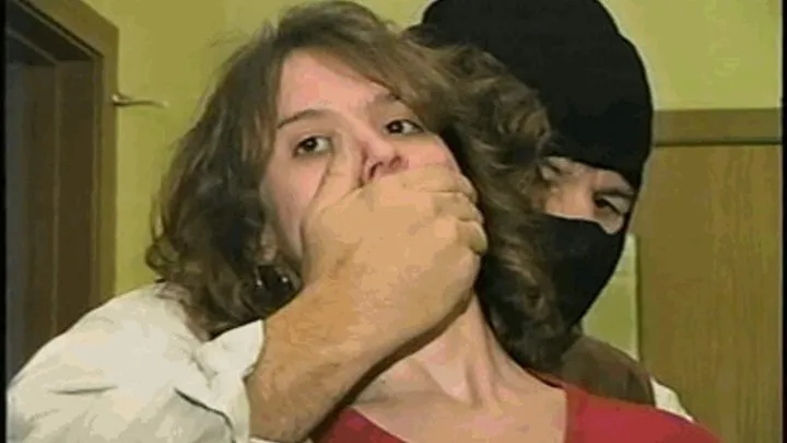 THE BEGINNING OF A LONG BONDAGE DAY FOR HOSTAGE HEATHER