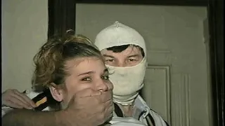 20 Yr OLD SINGLE STEP-MOM GETS GRABBED, HANDGAGGED, STEP-DAUGHTER'S PANTIES STUFFED IN HER MOUTH AND CLEAVE GAGGED