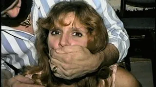 33 YR OLD HOUSEWIFE GETS MOUTH STUFFED, CLEAVE GAGGED, HANDGAGGED AND GAG TALKS