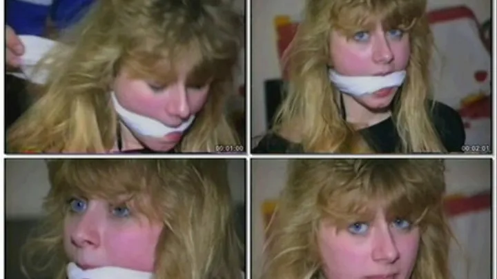 18 YEAR OLDS VERY 1st TIME TIED & GAGGED Pt.9