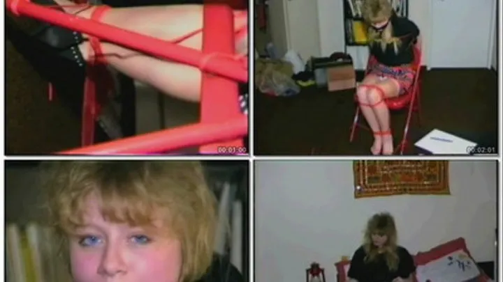 18 YEAR OLDS VERY 1st TIME TIED & GAGGED Pt.3