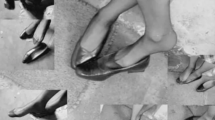 black and white shoeplay