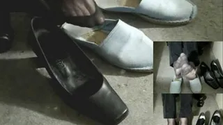 espadrilles and nylons CLIP 3