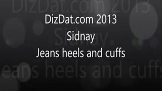 Sidnay jeans heels and cuffs