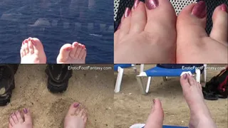 Feet on Vacation