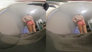 VR 180 best quality, big ass of giantess, video in