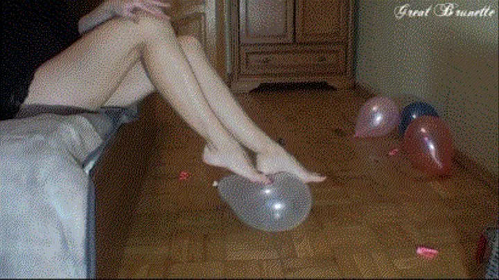 Foot management of balloons