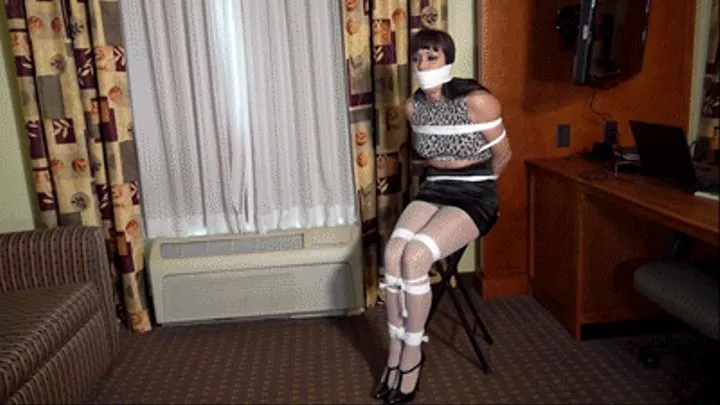 2309LILMIZZ-Oh No! Not again! Last time they tied me up and gagged me!