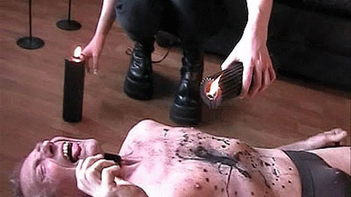 Deep pain for skinny slave - (Full Video)