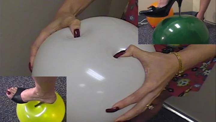 BALLOON POPPING Clip #1