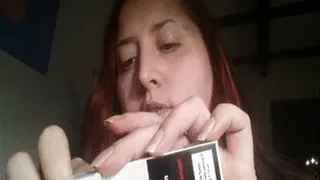 Smoking 2 cigarettes at once!