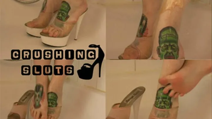 Crushingsluts - shower heels