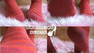 The Crushingsluts - pink fur and socks