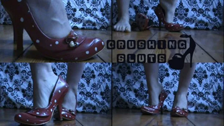 Crushingsluts - sexy freaky designer leatherpumps