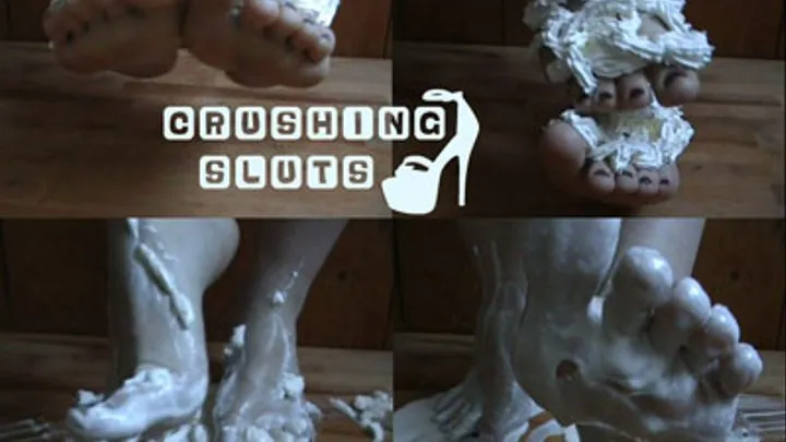 Crushingsluts - cream feet